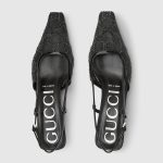 Gucci Women’s GG crystal slingback pump - Image 4